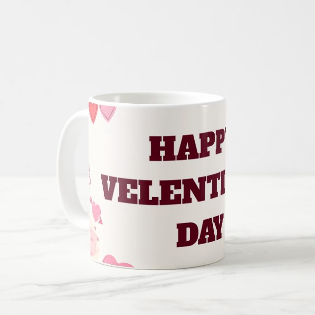 Café Caneca de Dia dos Namorados Forever & Always (Frente Esquerda)