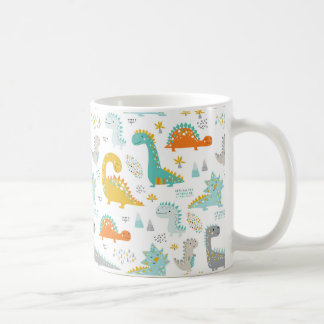 Café Caneca de dinossauro para crianças