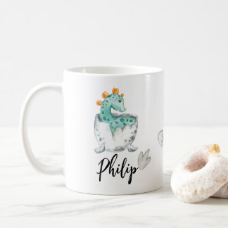 Café Caneca de Dinossauro Personalizada