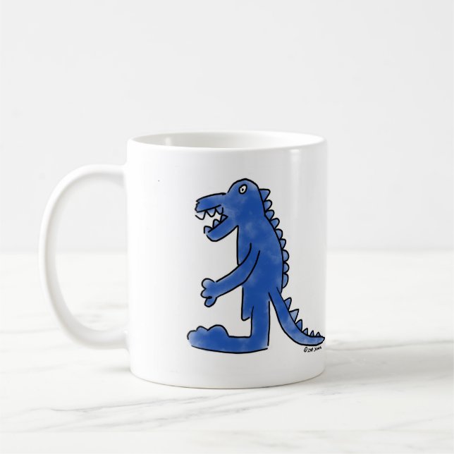 Café Caneca de Dinossauro Voadora (Esquerda)