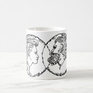 Café Caneca de dois sóis