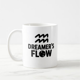 Café Caneca de Dreamer - Taça Zodiac Aquarius