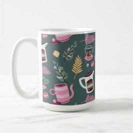 Café Caneca de Duas Cores
