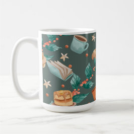 Café Caneca de duas cores design 