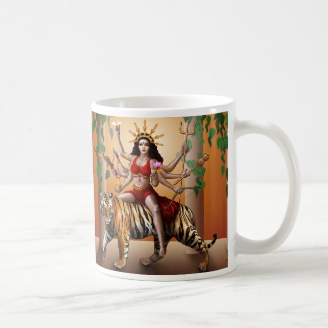 Café Caneca de Durga da deusa (Direita)