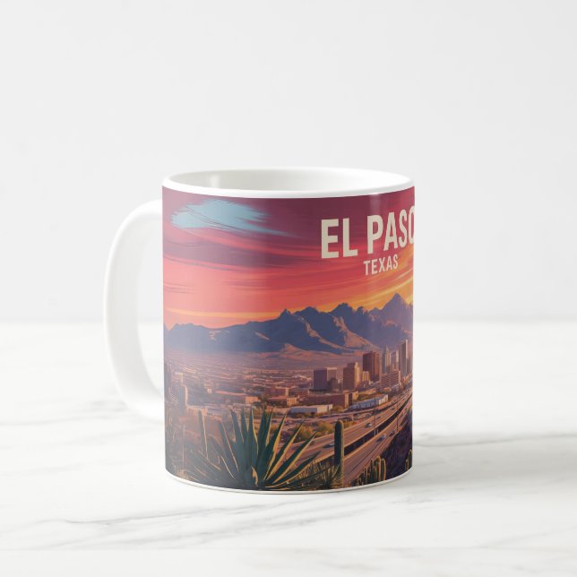 Café Caneca de El Paso Texas: Paisagem Urbana do Desert (Frente Esquerda)