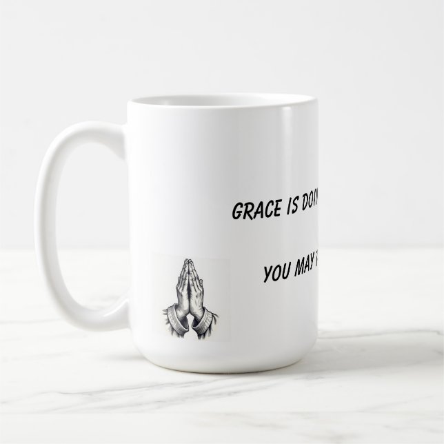 Café Caneca de Elevação da Graça Religiosa (Esquerda)
