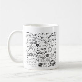 CAFÉ CANECA DE ENERGIA POSITIVA AFIRMAÇÕES