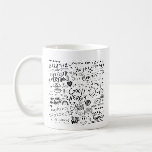 CAFÉ CANECA DE ENERGIA POSITIVA AFIRMAÇÕES