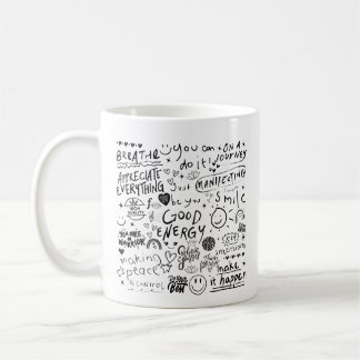 CAFÉ CANECA DE ENERGIA POSITIVA AFIRMAÇÕES