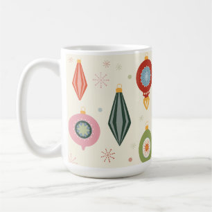 Café Caneca de enfeite vintage Alegre & Brilhante