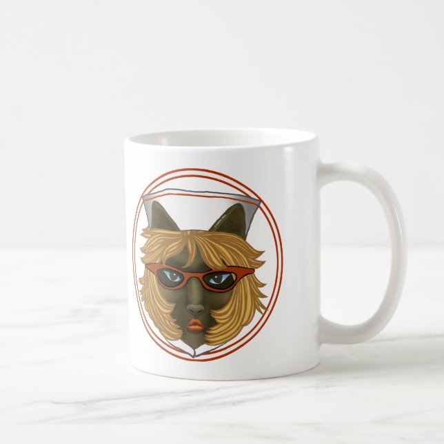 Café Caneca de Enfermeira de Gato (Direita)