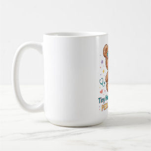 Café Caneca de Enfermeira Pediátrica Pequenos Humanos G