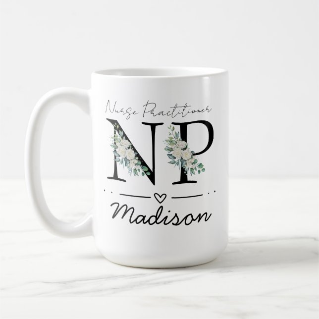 Café Caneca de Enfermeiro Prático, Prático Enfermeiro P (Esquerda)
