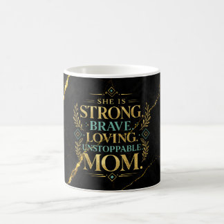 Café Caneca de Envoltório de Mármore Preto de Luxo com