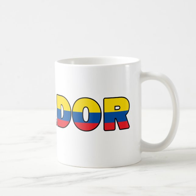 Café Caneca de Equador (Direita)