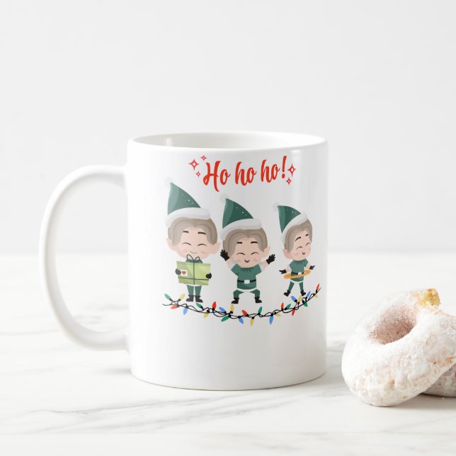 Café Caneca de Escritório Divertida (Com Donut)