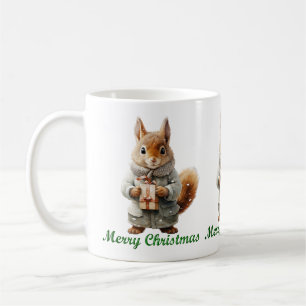 Café Caneca de Esquilo de Natal