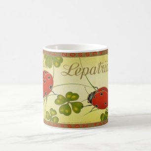 Café Caneca de Estónia do vintage de Lepatriinu