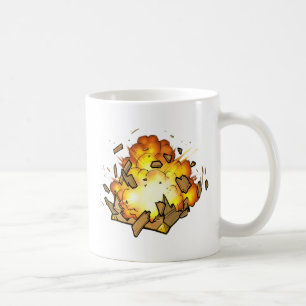 Café Caneca de explosão da caixa