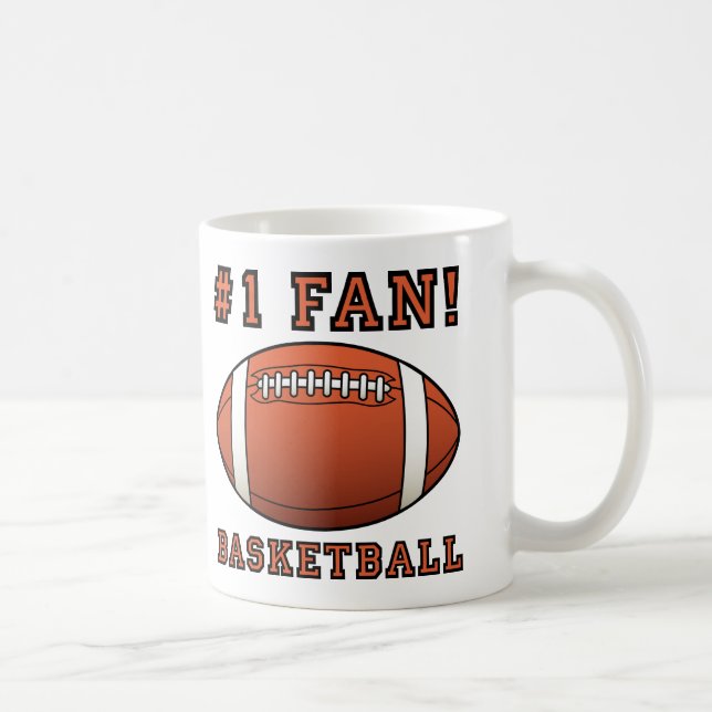 Café Caneca de Fã de Basquete Sem Graça ou Inseto Viaja (Direita)