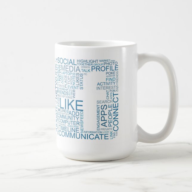 Café Caneca de Facebook (Direita)