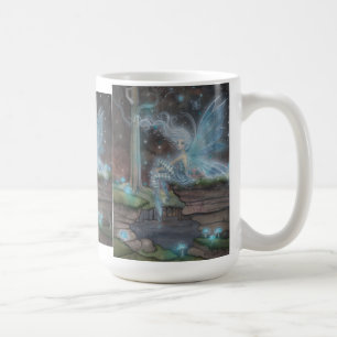 Café Caneca de Fantasia da Fada Brasa Azul por Molly Ha