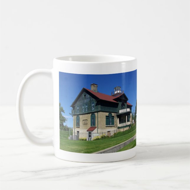 Café Caneca de Farol da cidade de Michigan (Esquerda)