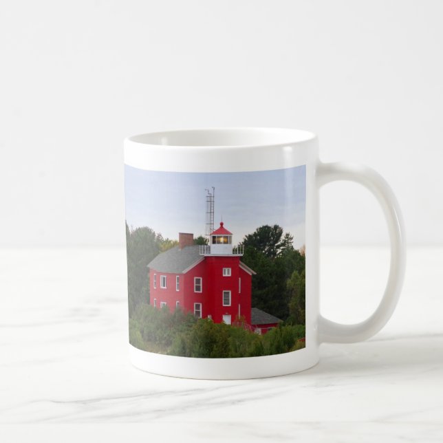 Café Caneca de Farol Marquette Harbor (Direita)