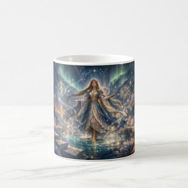 Café Caneca de Feiticeira Celestial Mística – Fantasia  (Centro)
