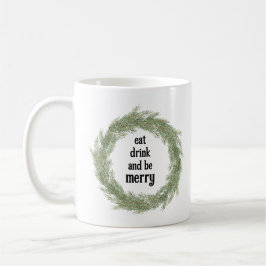 Café Caneca de Férias Coma, Beba e Alegre-se