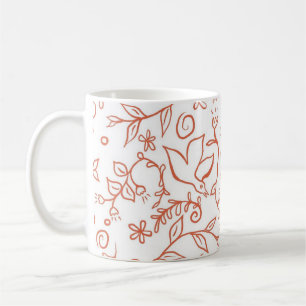 Café Caneca de férias Into the Garden
