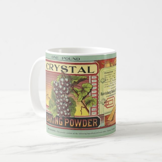 Café Caneca de Fermento em Pó Cristal (Frente Esquerda)
