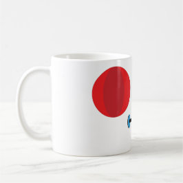 Café caneca de ferramentas de exercício de desenho anim