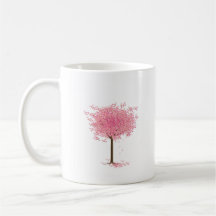 Caneca de flor de cereja