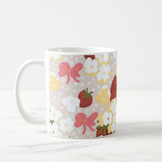 Café Caneca de Flor de Morango Silvestre