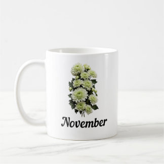 Café Caneca de Flor de Nascimento de Novembro, Caneca d