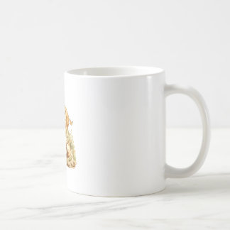 Café Caneca de Flor Goldendoodle