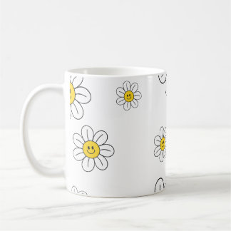 Café Caneca de flores