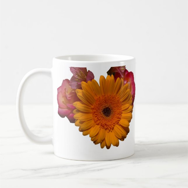 Café Caneca de flores nº 7 (Esquerda)