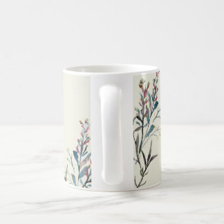 Café Caneca de flores silvestres