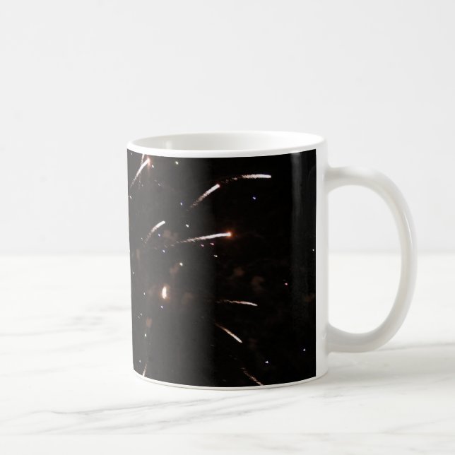 Café Caneca de Fogos de Artifício (Direita)