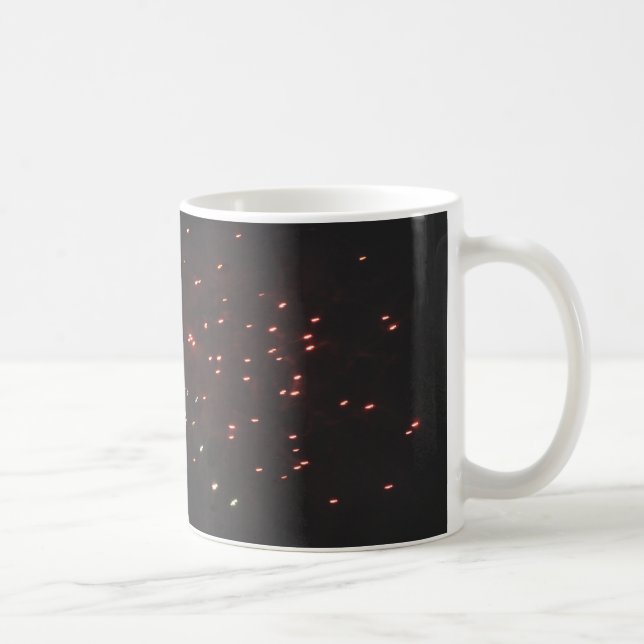 Café Caneca de Fogos de Artifício (Direita)