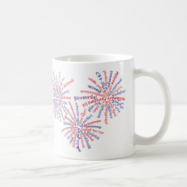 Café Caneca de Fogos de Artifício All-American (Direita)