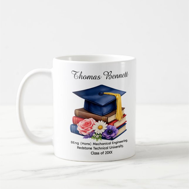 Café Caneca de Formatura Engenheiro(a) com Honras (Esquerda)