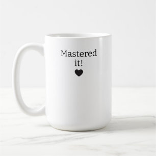 Café Caneca de Formatura Personalizada, Conquistei 2026