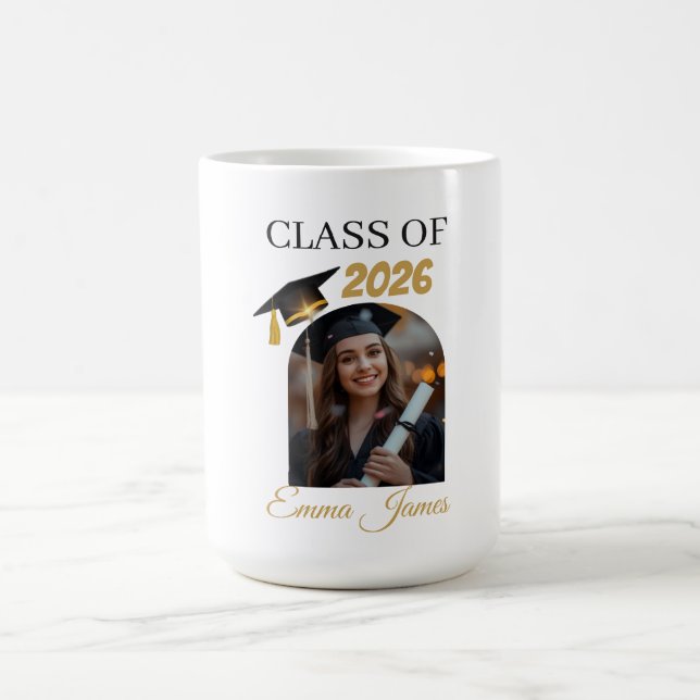 Café Caneca de Formatura Personalizada – Turma de 2026 (Centro)