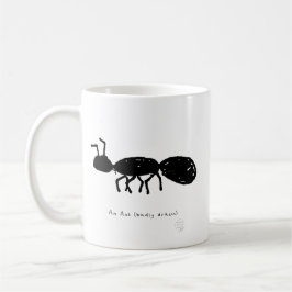 Café Caneca de Formiga - Mal Desenhada - Presente Diver