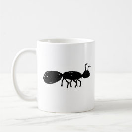 Café Caneca de Formiga - Sem Texto - Presente Engraçado