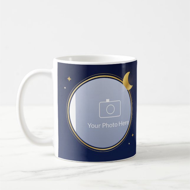 Café Caneca de Foto Amor Você até a Lua e de Volta, Per (Esquerda)
